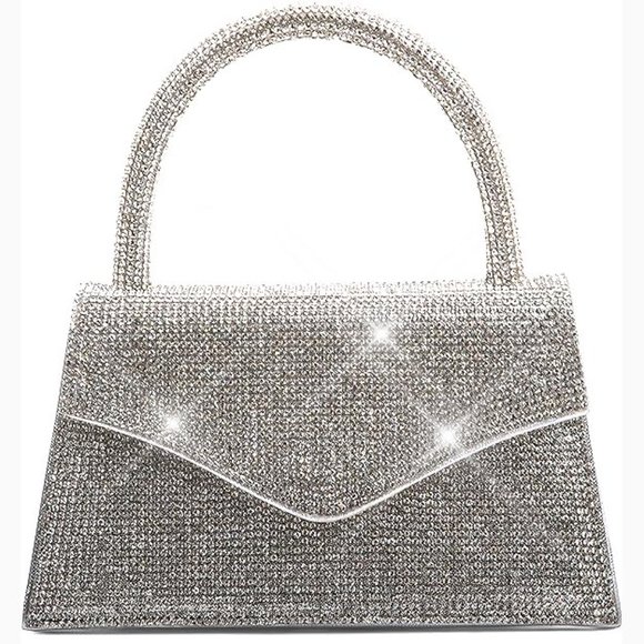 NWT Sparkling Bling Crystal Rhinestones Steve Madden Daisie Pump & Purse… - Picture 6 of 9